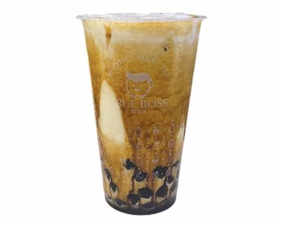 Brown Sugar Fresh Milk with Pearl (黑糖波霸鲜奶)